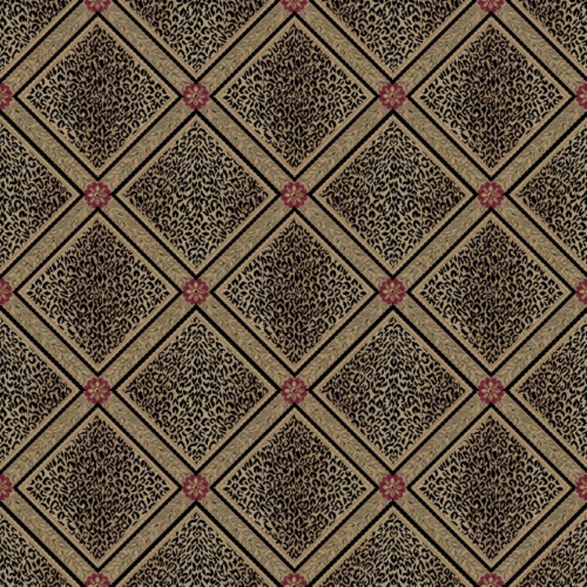 Leopard Series in Serengeti Carpet