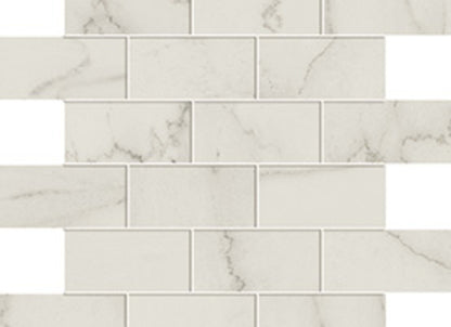 Liberty in Calacatta Centennial Brick Mosaic
