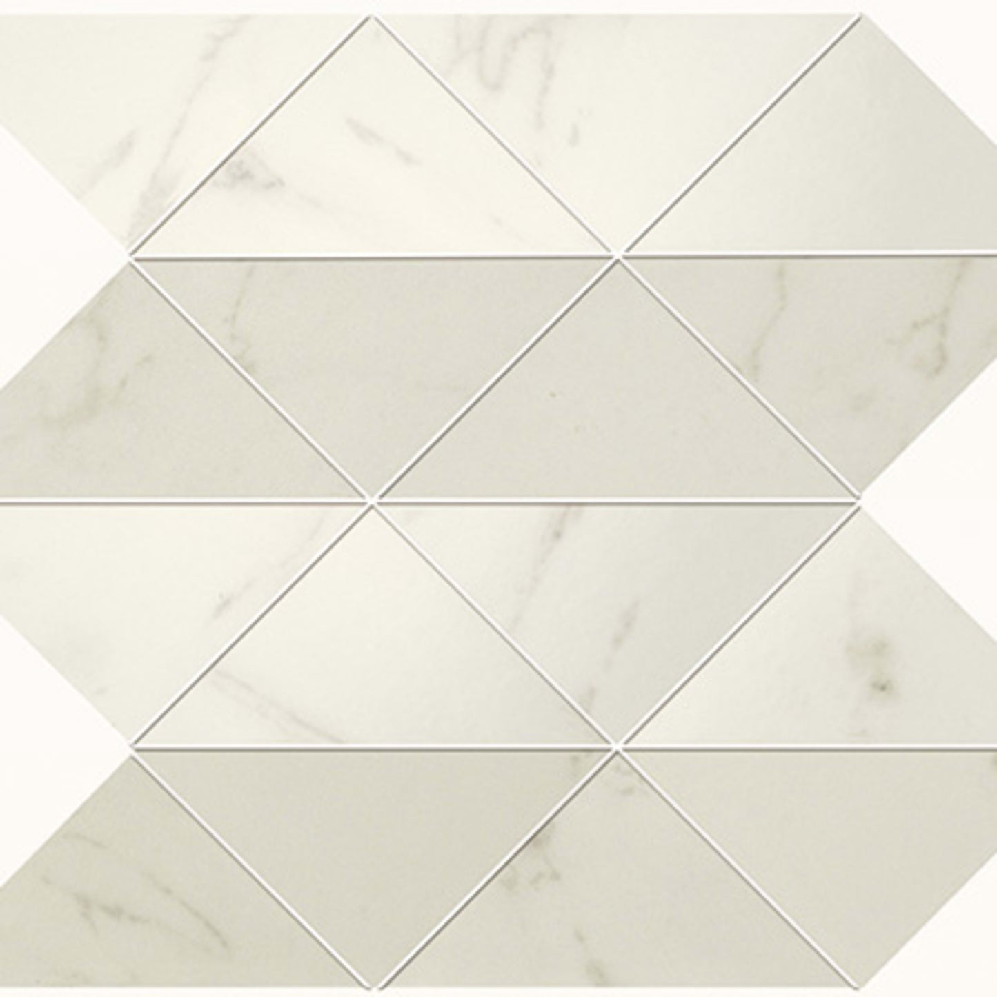 Liberty in Calacatta Centennial Prism Wall Mosaic Tile