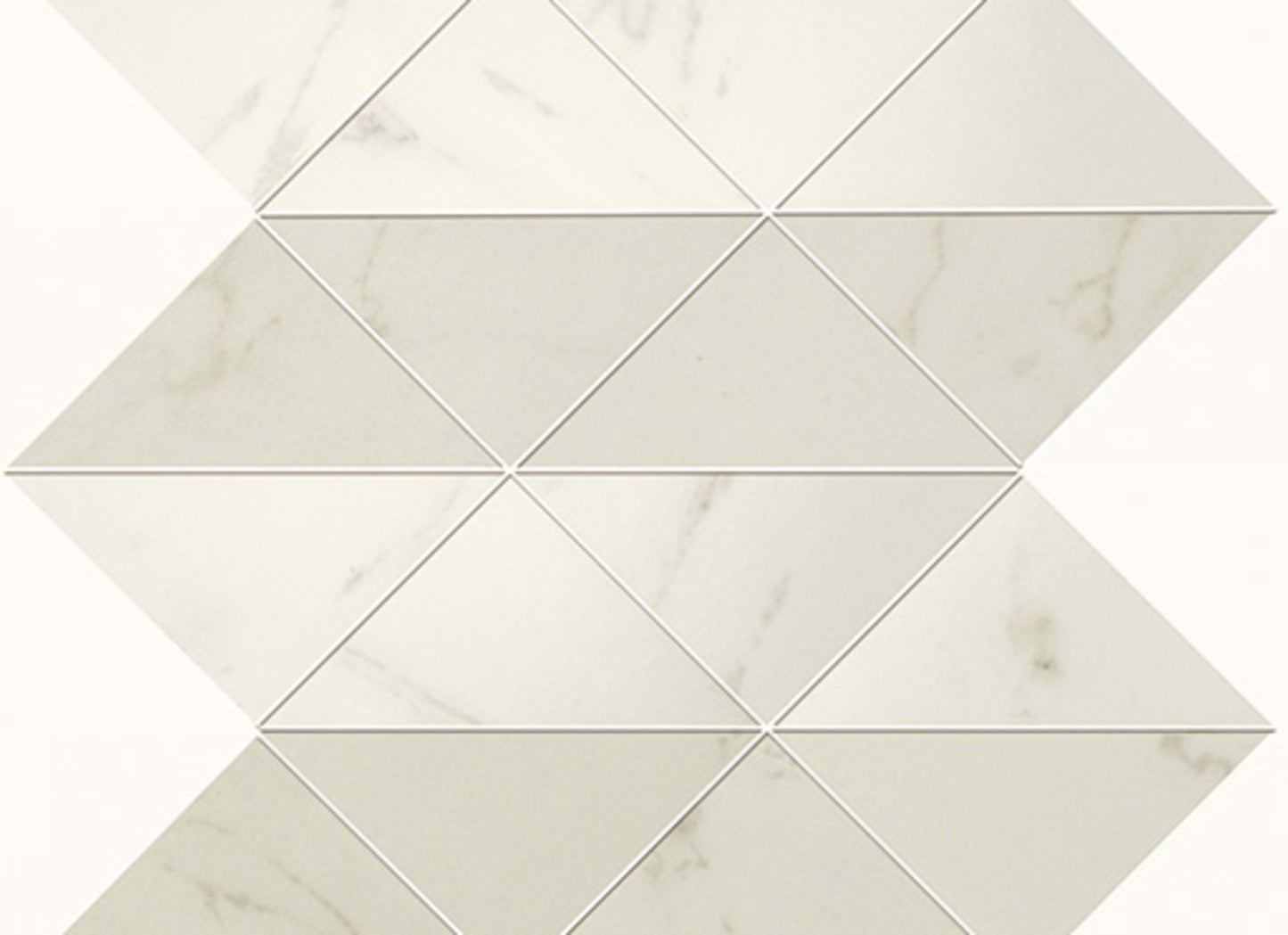 Liberty in Calacatta Centennial Prism Wall Mosaic