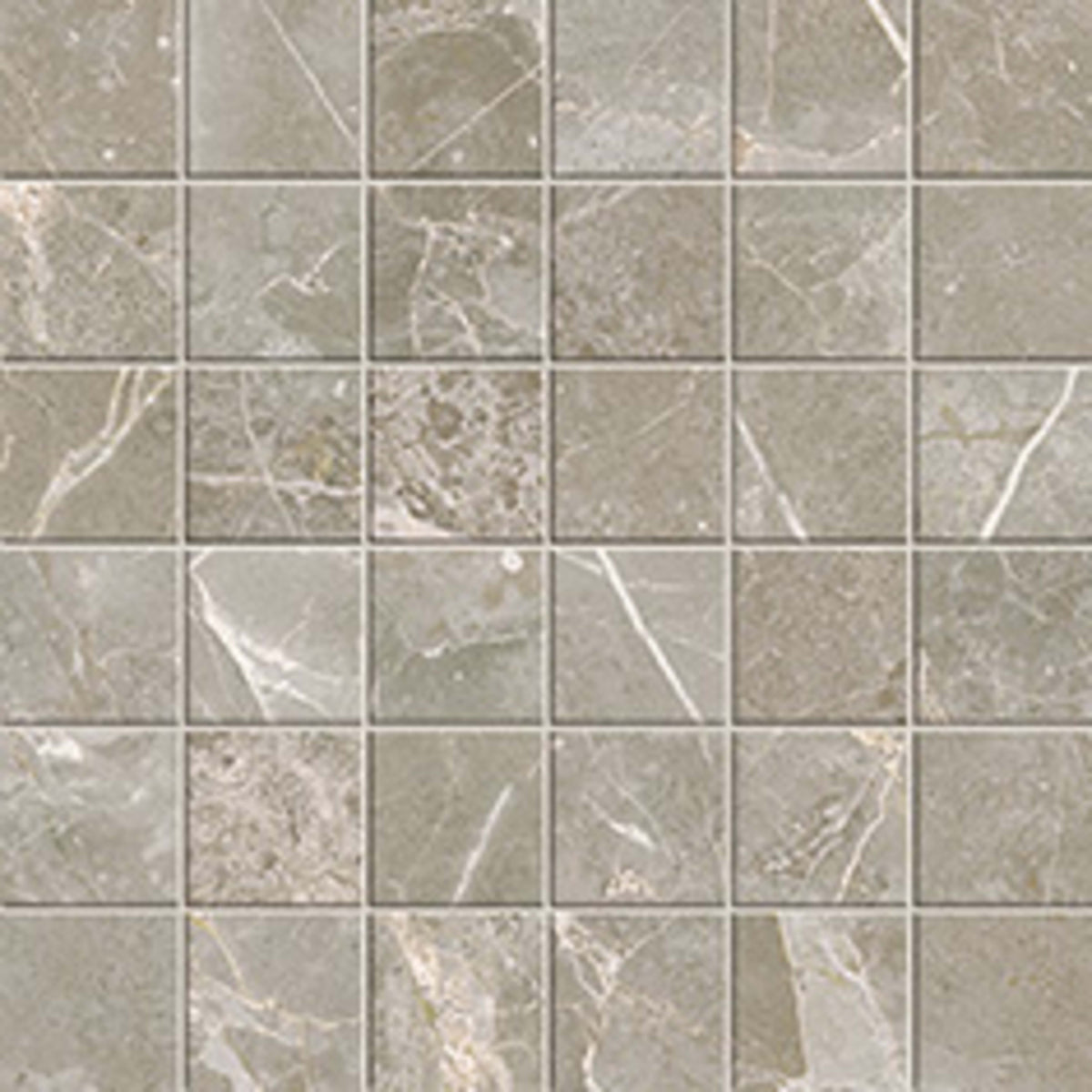 Liberty in Franklin Gray Mosaic Tile