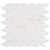 Colonial in Light Canopy 2 1/2x1 Long Hex Natural Stone