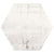 Princeton Glaze in Linen Fresh Hexagon Porcelain Tile