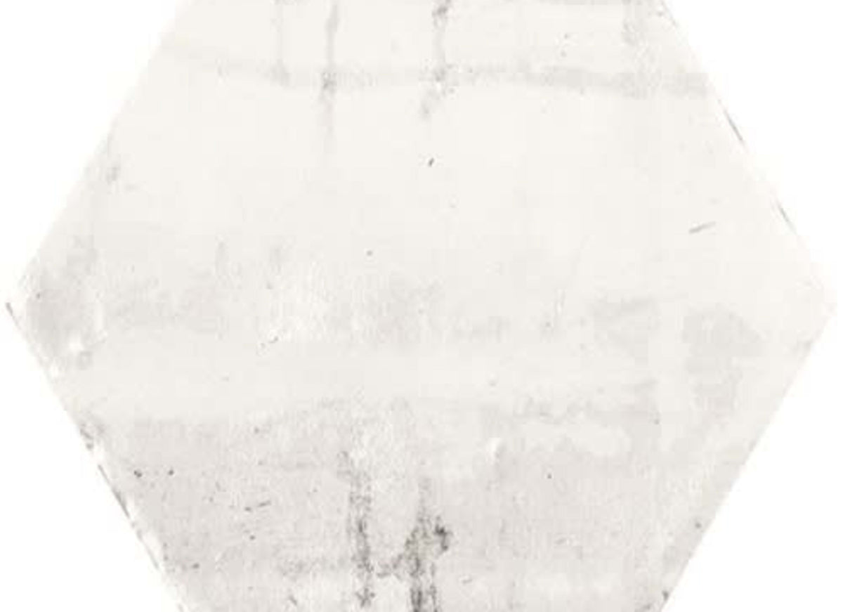 Princeton Glaze in Linen Fresh Hexagon Porcelain