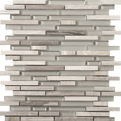 Lucente in Certosa / Linear Glass Tile