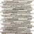 Lucente in Certosa / Linear Glass Tile