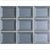 Luminescence in Blue Patina Glass Tile