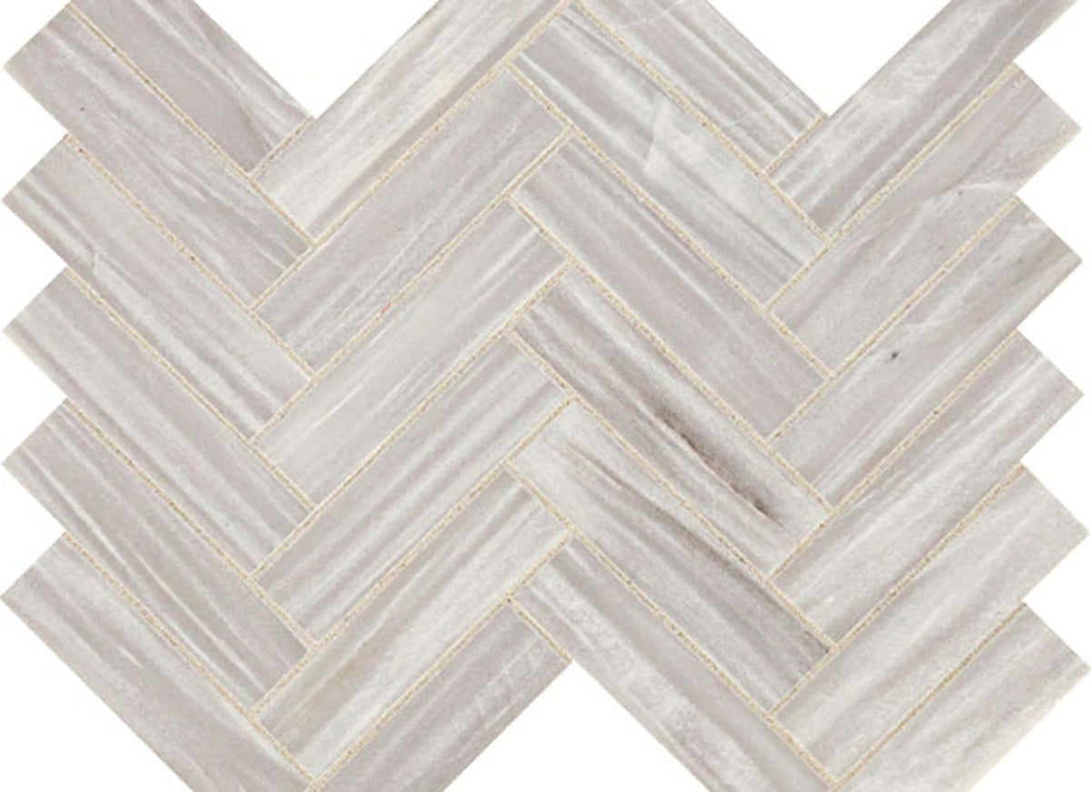 Fonte in Nautical Grey Herringbone
