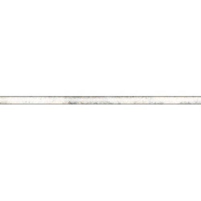 Predella in Lumen White Pencil Liner - 0.5x12 Tile