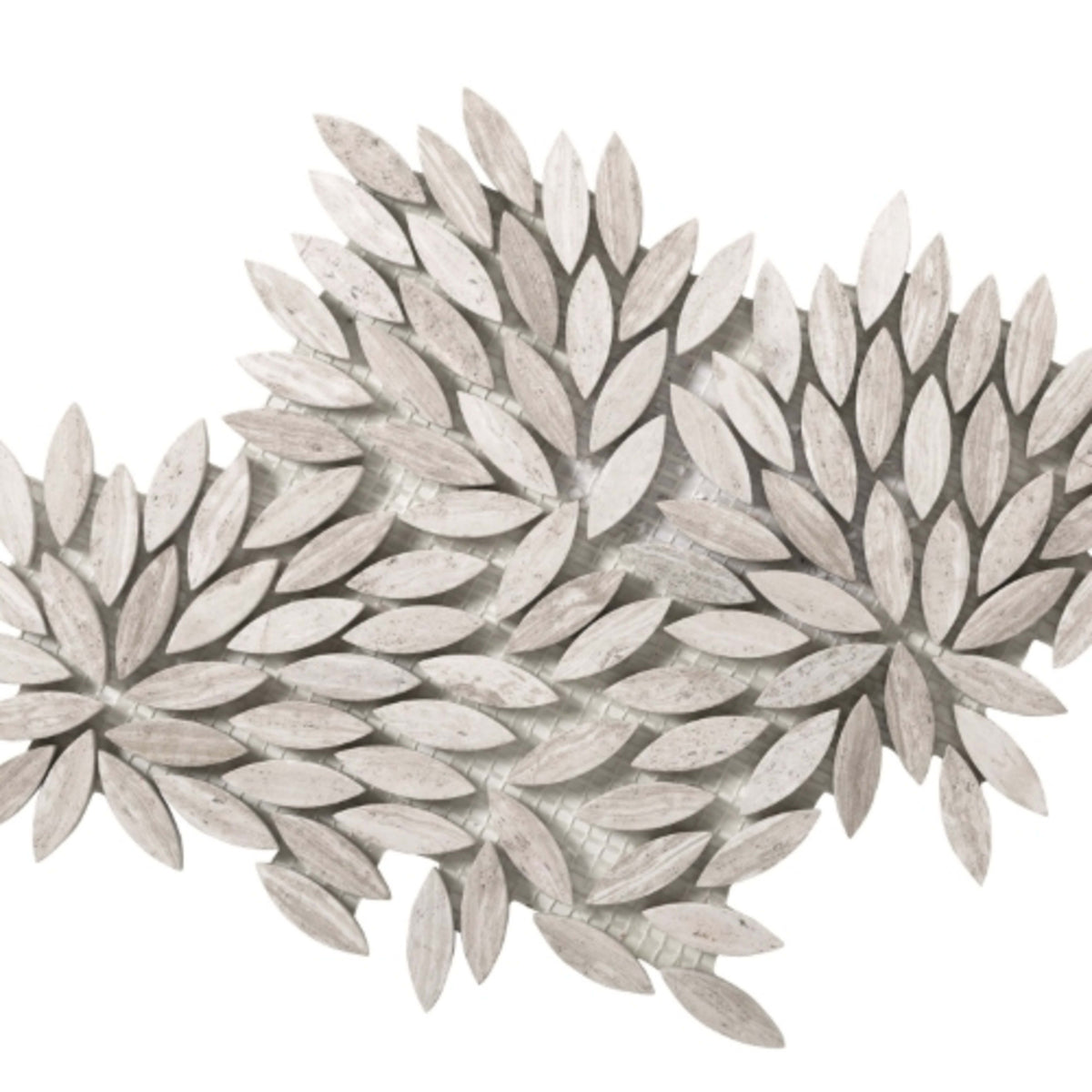 Metro in Cream - Leaf Honed Natural Stone