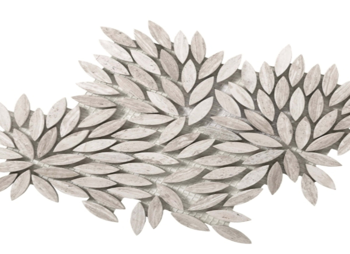 Metro in Cream - Leaf Honed