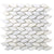 Marble Winter Frost in Winter Frost Marquise Mosaic - Mesh Mosaic Natural Stone
