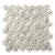 Marble Winter Frost in Winter Frost Daisy Mosaic - Mesh Mosaic Natural Stone