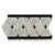 Majestic in Majestic Border White Carrara  Light Gray  Black Natural Stone