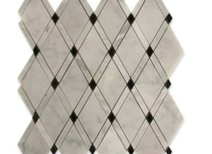 Majestic in Majestic White Carrara  Light Gray  Black