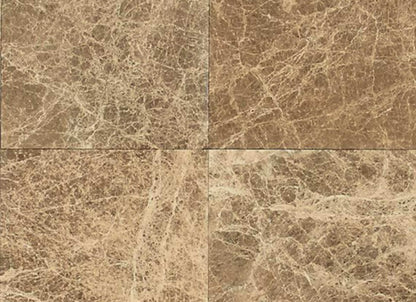 Marble in Emperador Lt Cl-12x12x.375