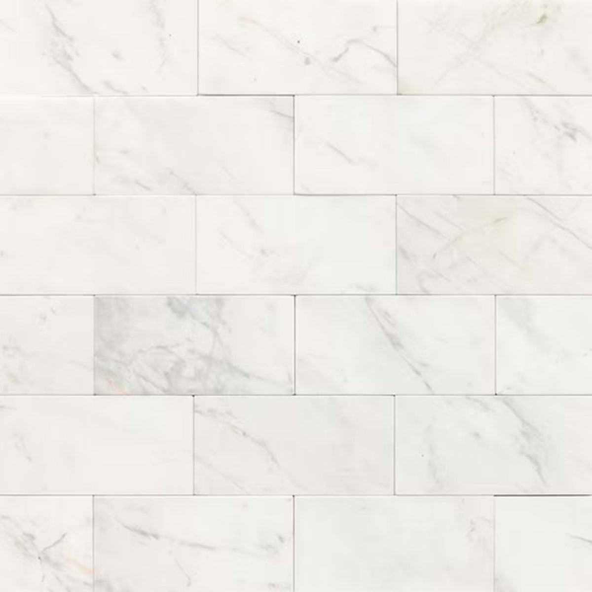 Marble in Contempo White-3x6-Honed Natural Stone