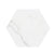 Massa Marble in Carrara 9x10 Hexagon Tile