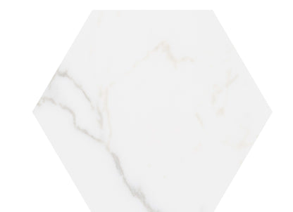 Massa Marble in Carrara 9x10 Hexagon
