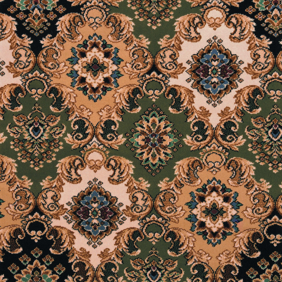 Medallion in Olive Garden Carpet