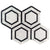 Metrology in Carrara  Nero  Light Gray Natural Stone