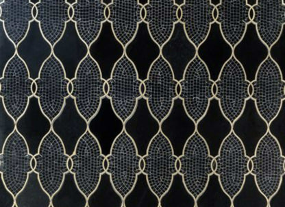 Empress in Empress Anastasia - Black Jade With Brass Line