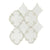 MJ Rabat in White Thassos With Pearl Line Natural Stone