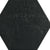 Milano Hex in Black Tile