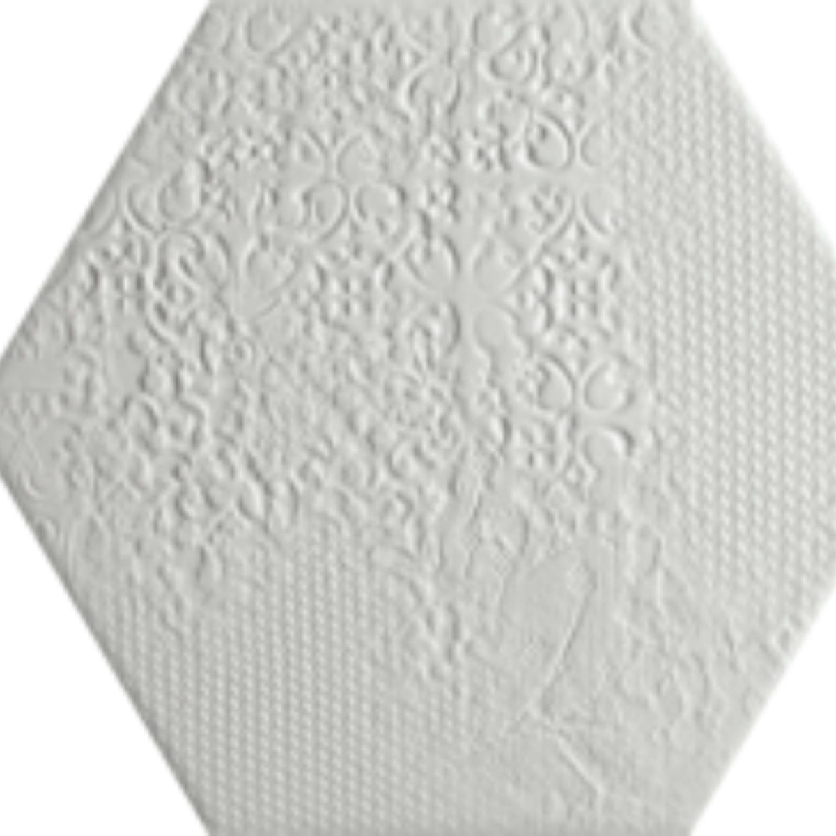 Milano Hex in White Tile