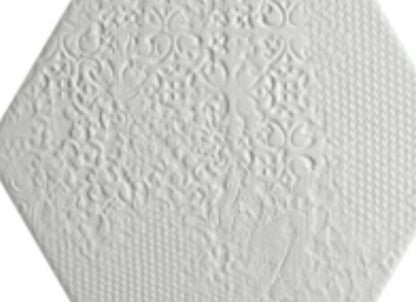 Milano Hex in White