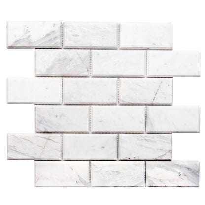 Beveled in Volakas Natural Stone