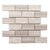 Beveled in Wooden White Natural Stone