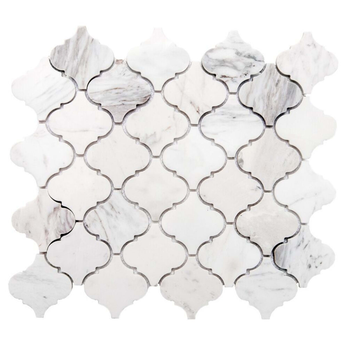 Lantern Arabesque in Volakas Natural Stone