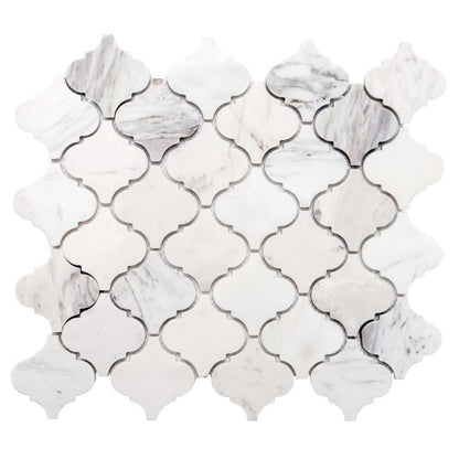 Lantern Arabesque in Volakas Natural Stone