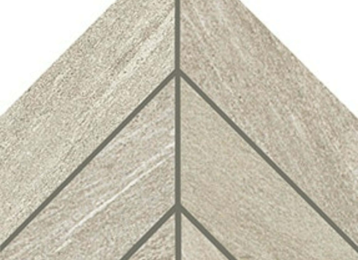 Montesano in Light Gray-Chevron