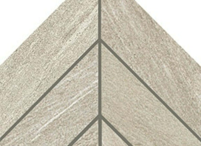Montesano in Light Gray-Chevron