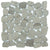 Cultura in Taupe 12" X 12" Pebble On Mesh Natural Stone