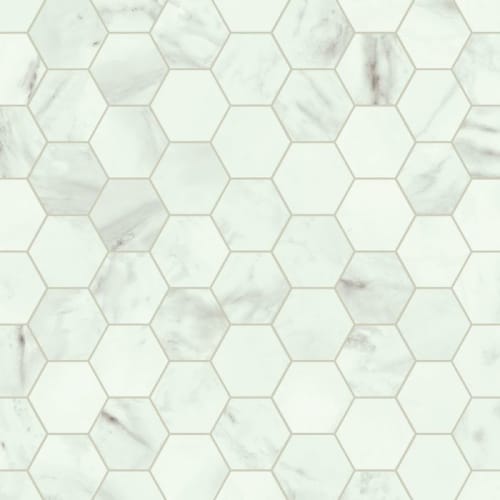 Modern Comfort Silver in Honeycomb White 12'
