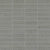 Fabric Art in Modern Textile Medium Gray 1x3 Tile