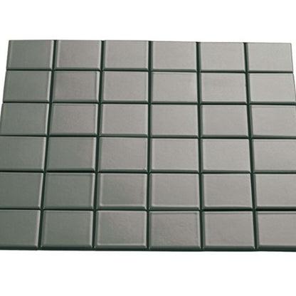 Multiplier in Grey Square Mosaic 2"x2" Matte Tile