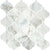 Mythique Marble in Majestic Matte Arabesque Tile