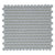 Finish Line in Matte Flint Pennyrounds Tile