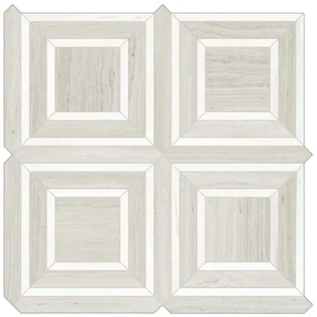 Mayfair in Strada Ash Piazza Tile