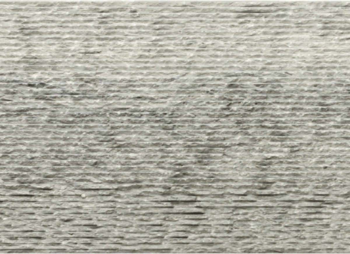 Metro in Blue 12" X 24" Striated & Chiseled