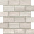 Metro in Cream 2" X 4" Bevel Mosaic Natural Stone