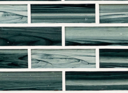 Midnight in Midnight Blue Ombre Tile 2x6