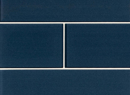 Midnight in Midnight Glass Subway Tile 4x12