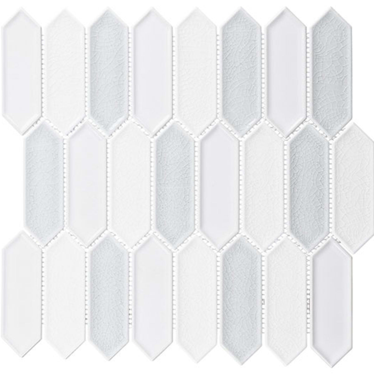 Decko Collection in Modern Paquin Glass Tile