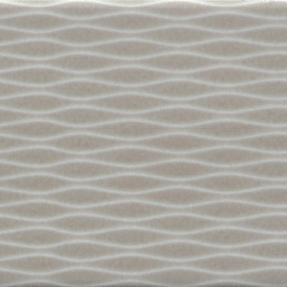 Motif II in Taupe 4" X 12" Tile