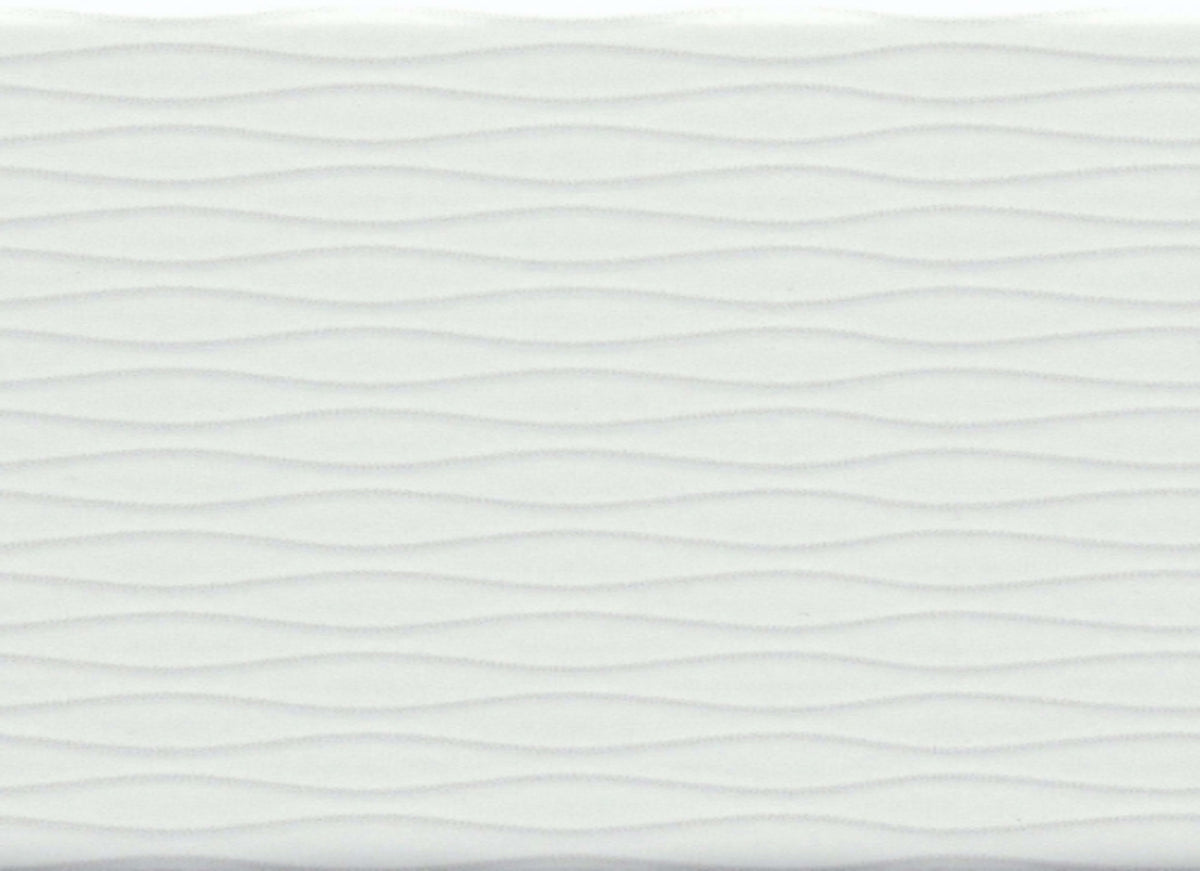 Motif II in White / 4" X 12"